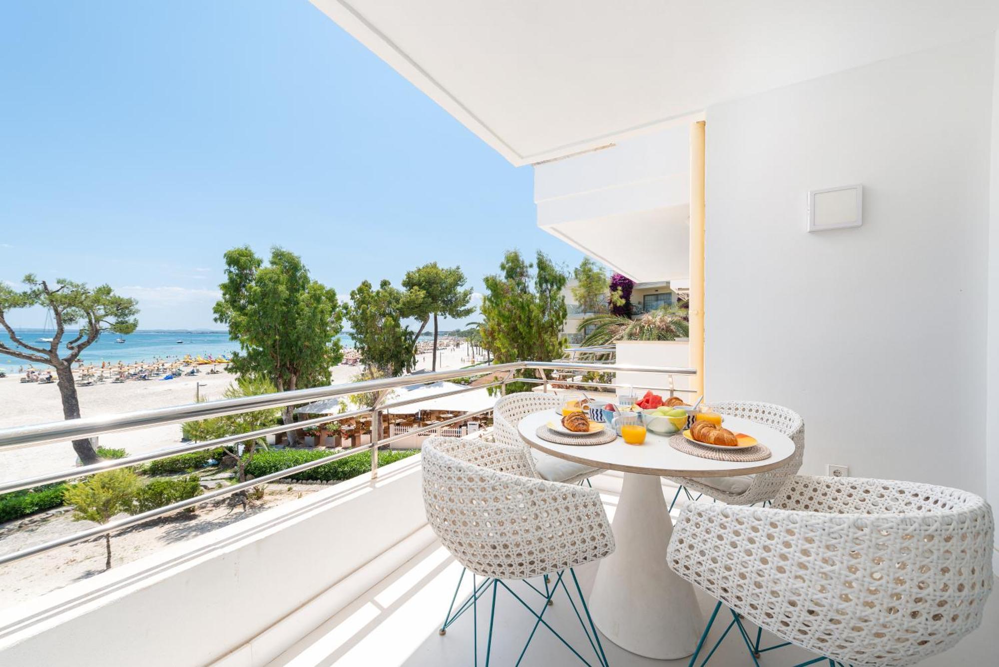 Apartment Blue View Port de Alcudia  Esterno foto