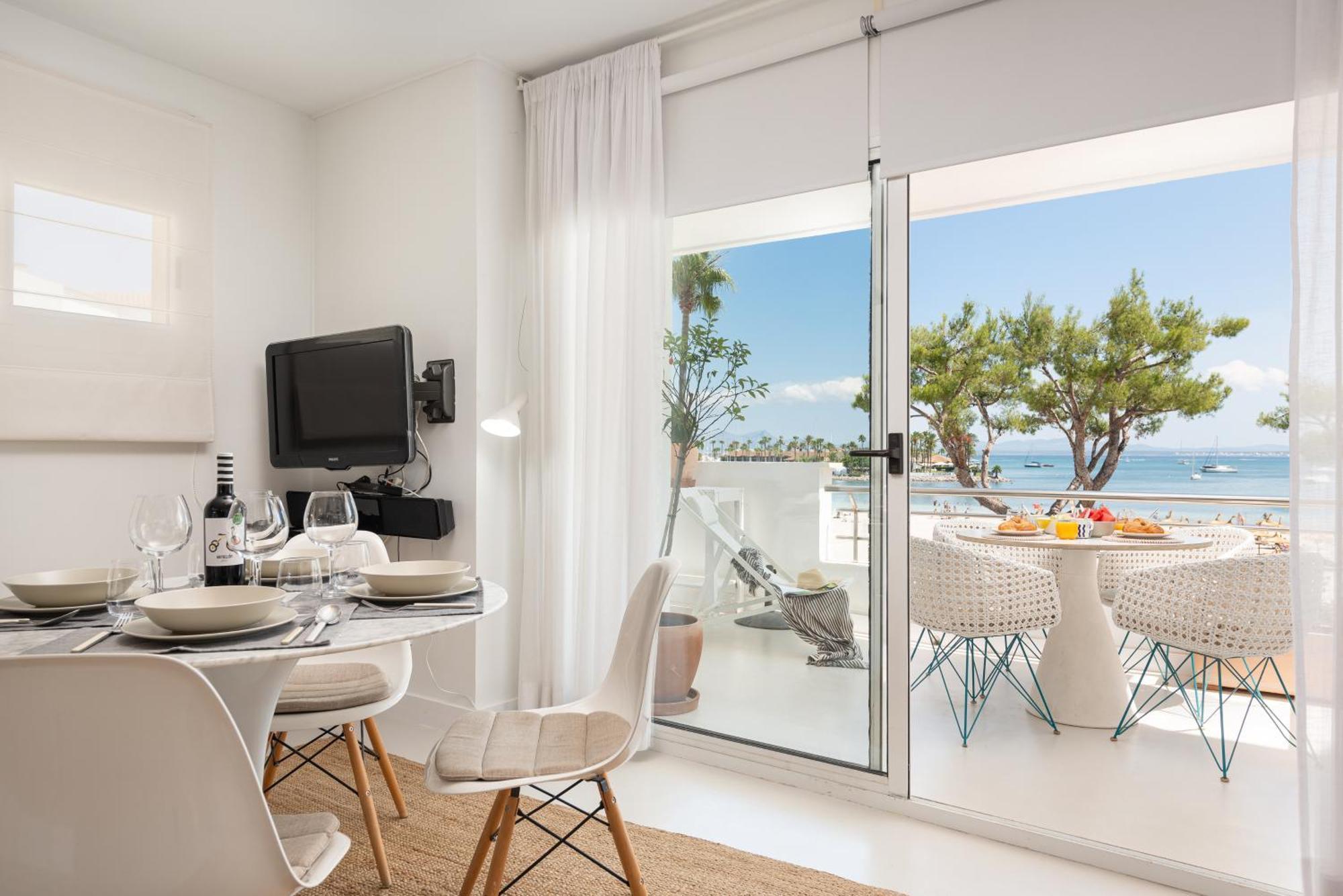 Apartment Blue View Port de Alcudia  Esterno foto